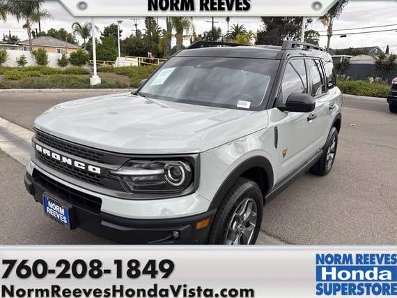 FORD BRONCO SPORT 2022 3FMCR9D99NRE23646 image